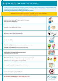 Brochure : "Hygiène visiteurs"