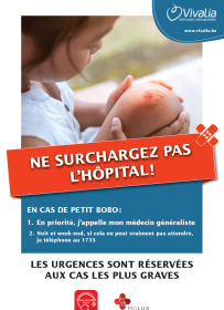 Campagne "Ne surchargez pas l'hôpital"