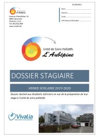 Dossier stagiaire à destination des étudiants infirmiers en vue de la préparation de leur stage à l’unité de soins palliatifs 