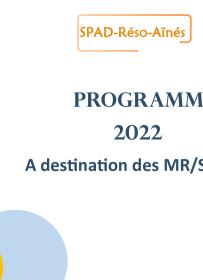 Catalogue de formation 2022 - SPAD-Réso-Ainés