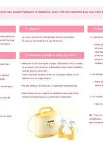 Brochure : "Le tire-lait" 