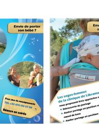 Brochure : "Portage du bébé"