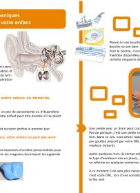 Brochure : "Des drains transtympaniques pour votre enfant"