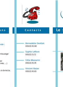 Brochure : "Le service social"