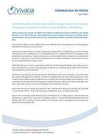 230602 La Ministre wallonne de la Santé visite la clinique du sein à Arlon avant d’inaugurer la nouvelle maison de repos de Vivalia à Amberloup