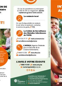 INTOXICATION ALIMENTAIRE & collectivités