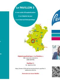 Brochure : présentation du Pavillon 3