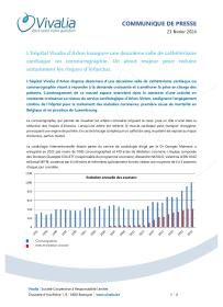 Communiqué de presse - L’hôpital Vivalia d’Arlon inaugure une deuxième salle de cathétérisme cardiaque ou coronarographie