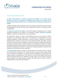 Communiqué de presse - Assemblée générale (juin2024)