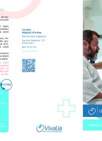 Brochure services des Urgences (Arlon)