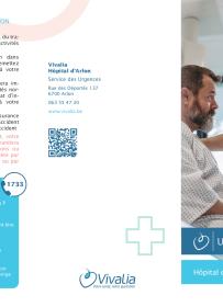 Brochure services des Urgences (Arlon)