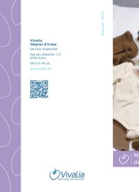 Brochure : Valise pour la maternité (Arlon)