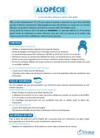 Brochure : Alopécie chez la femme