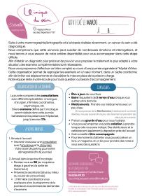 Brochure : prise en charge à la clinique du sein (Arlon)