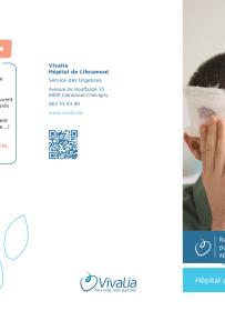 Brochure : Recommandations aux patients quittant les urgences après un traumatisme crânien (Libramont)