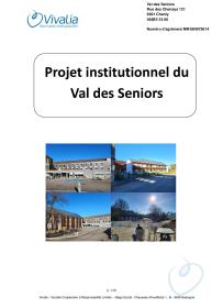 Projet de vie (Val des seniors)