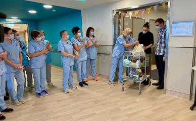 Déménagement nouvelle maternité - Hôpital Vivalia de Marche