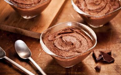 illustration mousse chocolat recette