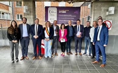 Visite Ministre Coppieters Vivalia Libramont