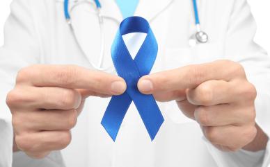 Illustration mars bleu - cancer colorectal (source : Adobe Stock)