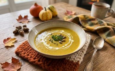 Recette octobre 2026 soupe poireaux potimarron