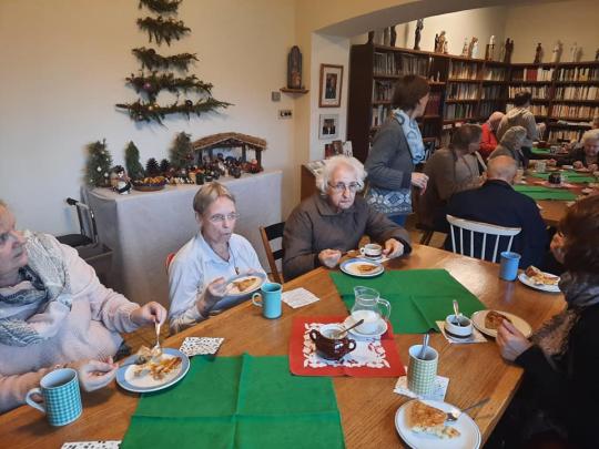 Visite du couvent à Resteigne