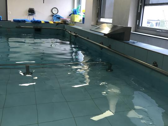 Piscine dédiée à la rééducation