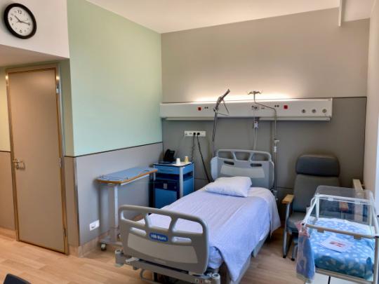 Chambre Maternité - Hôpital Vivalia Marche