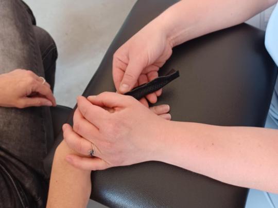 ergo - orthèses sur mesure à l'hôpital Vivalia de Virton