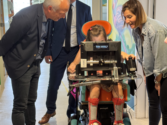 Visite Ministre Coppieters Vivalia Libramont 4