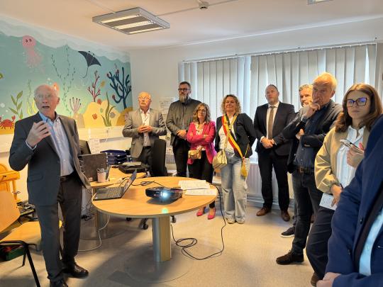 Visite Ministre Coppieters Vivalia Libramont 2