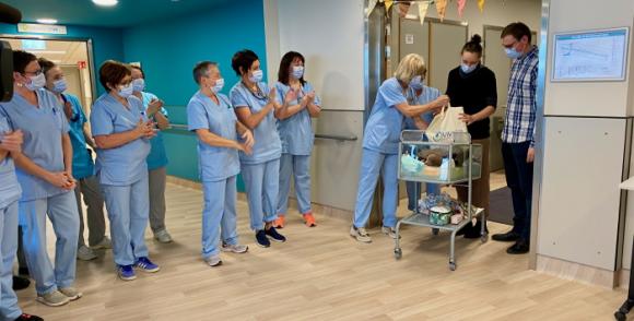 Déménagement nouvelle maternité - Hôpital Vivalia de Marche