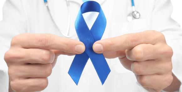 Illustration mars bleu - cancer colorectal (source : Adobe Stock)