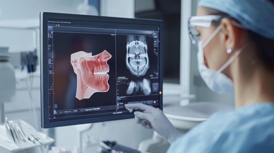 illustration technologie radio chirurgie orale (source : adobe stock)