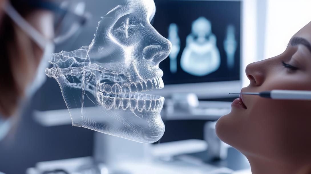 illustration technologie radio chirurgie orale (source : adobe stock)